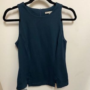 SOLD! Banana Republic Navy Peplum Top